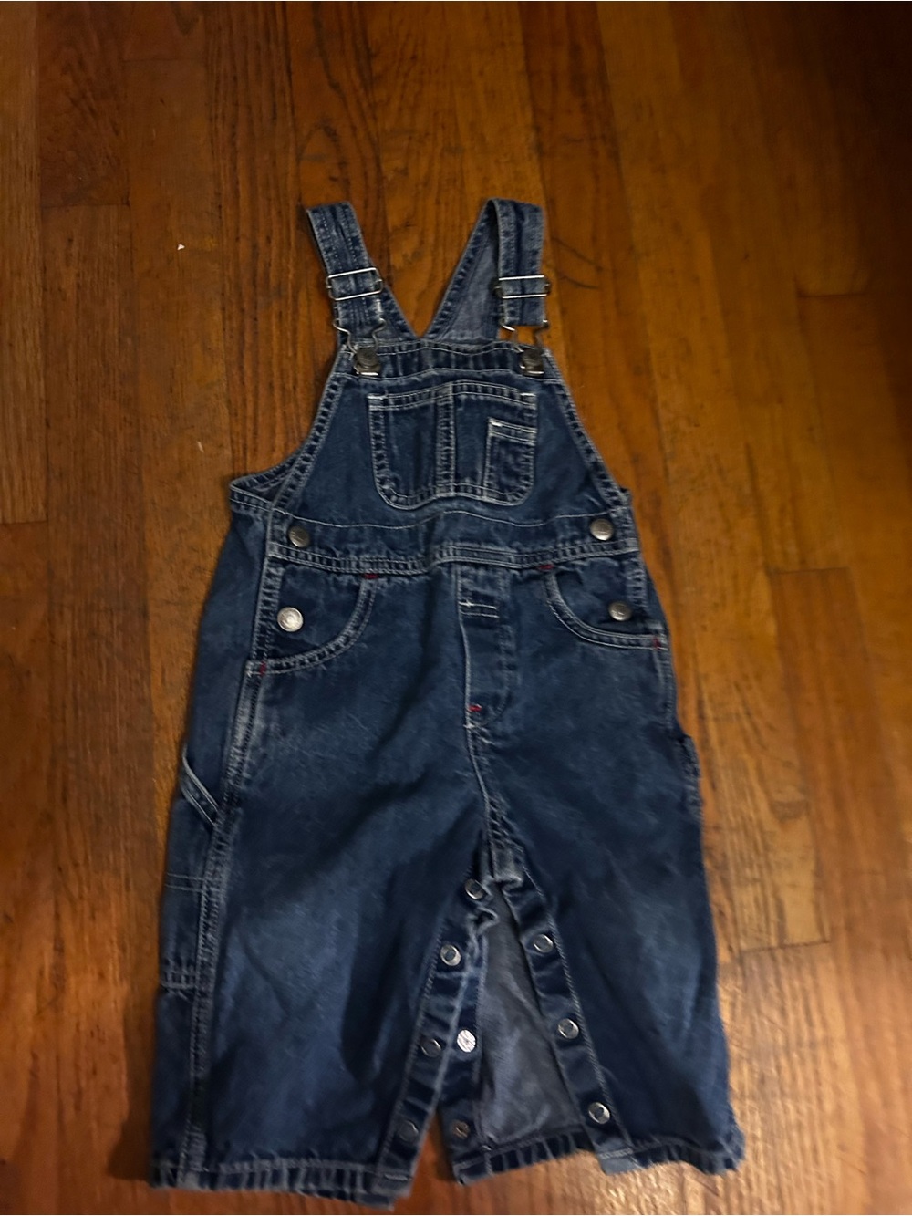 GAP Dark Blue Denim Kids Overalls